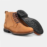 Coturno em couro premium Maverick Amarelo Selvagem
