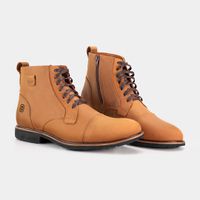 Coturno em couro premium Maverick Amarelo Selvagem