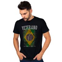 Camiseta Masculina Brasil Country Preta