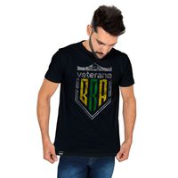 Camiseta Masculina Escudo Brasileiro Veterano