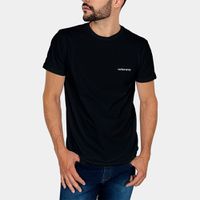 Camiseta Básica Masculina Veterano Preto