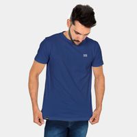 Camiseta Masculina Shortcut Veterano Azul