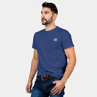 Camiseta Masculina Shortcut Veterano Azul