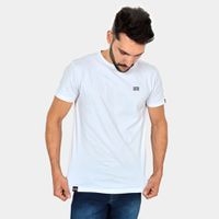 Camiseta Masculina Shortcut Veterano Branco