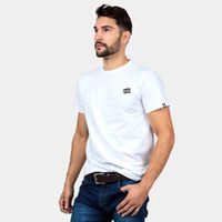Camiseta Masculina Shortcut Veterano Branco