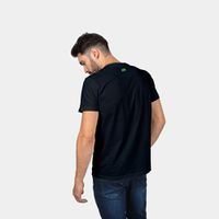 Camiseta Masculina O Agro Não Para Veterano Preto