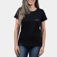 Camiseta Básica Feminina Veterano Preto