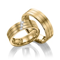 Aliança de Ouro - Casamento e Noivados com Diamantes