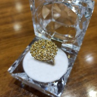 Anel em Ouro 18k Cravejado com Diamantes