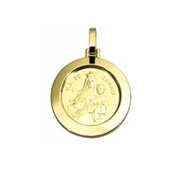 Pingente Medalha Nossa Senhora do Carmo em Ouro 18K - 308/35 - MICHELETTI JOIAS