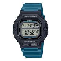 Relógio Casio Digital Pulseira Azul Borracha WS-1400H-3AVDF ... - MICHELETTI JOIAS