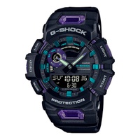 Relógio G-Shock Ana-Digi Preto Com Roxo e Azul GBA-900-1A6DR... - MICHELETTI JOIAS