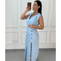 Vestido Iara Azul Serenity