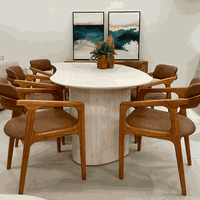 Mesa de Jantar Orgânica Liz