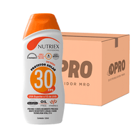 Kit 50 Protetor Solar Nutriex UV FPS 30 Bisnaga 120g 