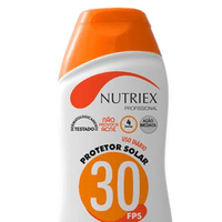 Kit 50 Protetor Solar Nutriex UV FPS 30 Bisnaga 120g 