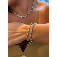 PULSEIRA ELOS INSPIRED DF BANHADA A OURO