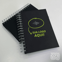 Agenda personalizável empresarial 15x21cm 