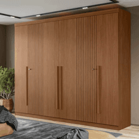 Guarda Roupa Casal 6 Port... - Incasa Móveis