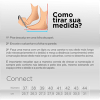 Slip On Masculino Connect em Couro - Branco Alvejado E L