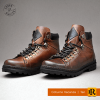Bota Vacanza em Couro - Tan