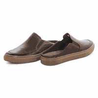 Mule Masculino Laroche Connect em Couro - Café