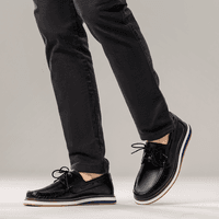 Mocassim Docksider Masculino Laroche Oasis em Couro - Preto