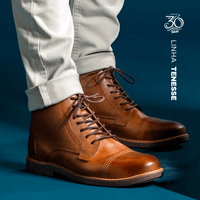 Bota Masculina Laroche Tenesse em Couro - Whisky