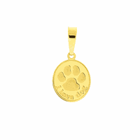 Pingente Pata de Cachorro em Ouro 18K - MI21655 - MICHELETTI JOIAS