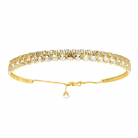 Bracelete de Ouro 18K Cravejado de Topázios - MI21804 - MICHELETTI JOIAS