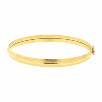 Bracelete de Ouro Amarelo 18K Feminino com Friso - MI21048 - MICHELETTI JOIAS