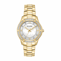 Relógio Bulova Feminino Crystals - 98L256 - MICHELETTI JOIAS