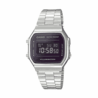 Relogio Casio Vintage Digital A168WEM-1DF - A168WEM-1DF - MICHELETTI JOIAS