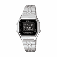 Relogio Casio Vintage Digital LA680WA-1BDF - LA680WA-1BDF - MICHELETTI JOIAS