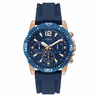 Relógio Guess Masculino Multifunção Azul - GW0211G4 - MICHELETTI JOIAS