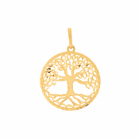 Pingente Ouro 18K Árvore da Vida 1,9cm Vazado - MI26922 - MICHELETTI JOIAS