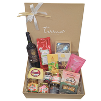 CESTA GOURMET GOLD - CAIXA G KRAFT - (12 ITENS) - ... - TERRUÁ ORGÂNICOS