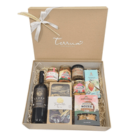 CESTA GOURMET SILVER - CAIXA M KRAFT - (08 ITENS) ... - TERRUÁ ORGÂNICOS