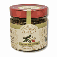 CAPONATA DE ZUCCHINI ORGÂNICO - SOLARIUS - 190G. -... - TERRUÁ ORGÂNICOS