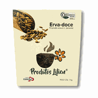 CHÁS DE ERVA-DOCE ORGÂNICO - PRODUTOS LILIEN - 15G... - TERRUÁ ORGÂNICOS