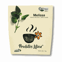 CHÁS DE MELISSA ORGÂNICO - PRODUTOS LILIEN - 15G. ... - TERRUÁ ORGÂNICOS