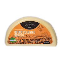 QUEIJO COLONIAL MEIA CURA (CONVENCIONAL) - FAZENDA... - TERRUÁ ORGÂNICOS