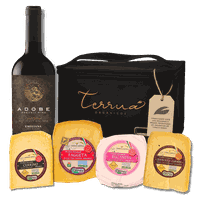 KIT QUEIJOS E VINHOS ORGÂNICOS (1 VINHO TINTO + 4 ... - TERRUÁ ORGÂNICOS