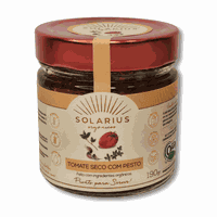 TOMATE SECO COM PESTO ORGÂNICO - SOLARIUS - 190G. ... - TERRUÁ ORGÂNICOS