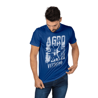 Camiseta Veterano Agronomia Azul