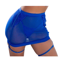 Saia Fetiche Paris Azul