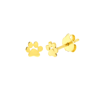 Brinco Pata de Cachorro Ouro 18K Pequeno - MI22931 - MICHELETTI JOIAS