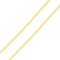 Corrente de Ouro 18K Malha Veneziana de 45cm Média - MI1140... - MICHELETTI JOIAS