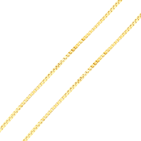Corrente de Ouro 18K Malha Veneziana de 40cm - MI10145 - MICHELETTI JOIAS