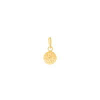 Pingente em Ouro 18K Círculo Diamantado - MI23783 - MICHELETTI JOIAS